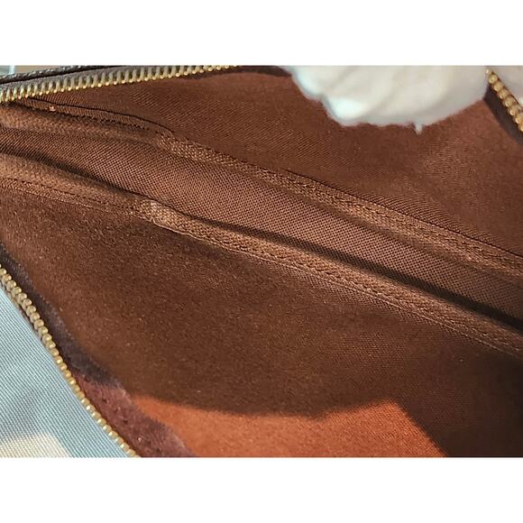 Louis Vuitton LV Monogram Pochette Accessoires with Gold Chain Vintage Bag - Picture 13 of 14